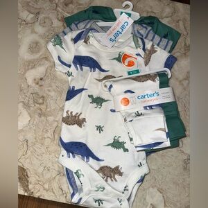 NWT Carter's Dinosaur Print 3mo Loungewear